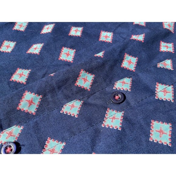 G-Net Button Down Men’s Navy Shirt Size 3XL NWT Style #BSS-61XA - Picture 6 of 6